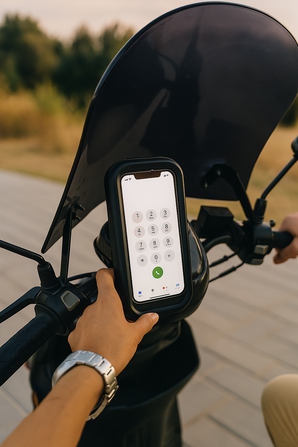 📲 🚴 حامل هاتف للدراجة - مقاوم للماء ومتين